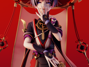 Scaramouche Genshin Impact Modelo de Impressão 3D