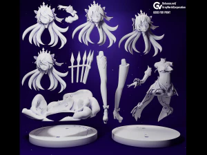 Fischl Ein Sommernachtstraum Genshin Impact 3D Print Model