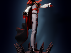 Count Tartagila Dracula Genshin Impact Modelo de Impressão 3D