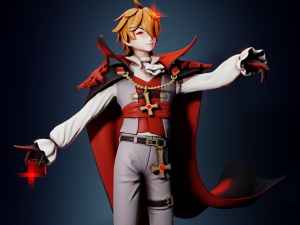 Count Tartagila Dracula Genshin Impact Modelo de Impressão 3D