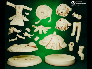 Prushka - Made in Abyss 3D 프린트 모델