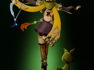 Collei Genshin Impact 3D Baskı Modeli