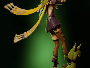 Collei Genshin Impact 3D Baskı Modeli
