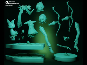 Collei Genshin Impact 3D Print Model