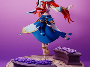 Nilou Genshin Impact 3D Print Model