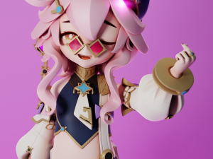 Dori Genshin Impact 3D-printmodel