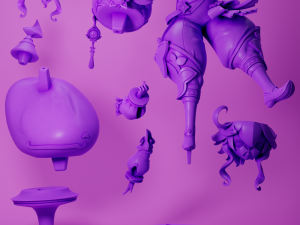 Dori Genshin Impact 3D-printmodel
