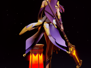 Candace Genshin Impact Model do druku 3D