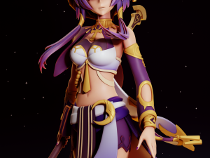 Candace Genshin Impact Model do druku 3D