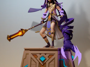 Impacto Cyno Genshin Modelo de Impressão 3D