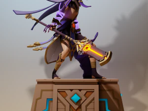 Cyno Genshin Impact 3D Print Model