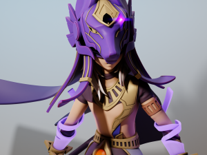 Cyno Genshin Impact Modèles 3D en vedette