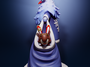 Ded Moroz From Abyss Genshin Impact Modelo de Impressão 3D