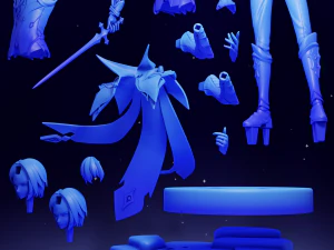 Dainsleif Genshin Impact 3D Print Model