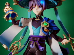 Wanderer Genshin Impact 3D Print Model
