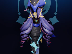 Layla Genshin Impact 3D Print Model