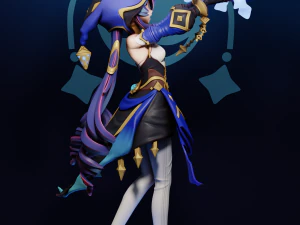 Layla Genshin Impact 3D Print Model