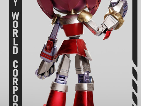 Rusty Rose Sonic The Hedgehog 3D Принт Модель