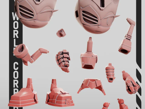 Rusty Rose Sonic The Hedgehog 3D Print Model
