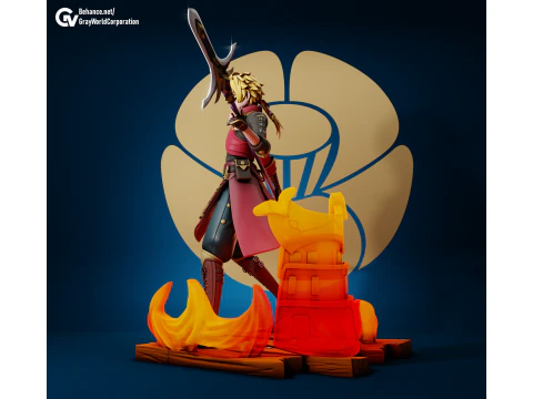 Thoma Genshin Impact 3D Print Model