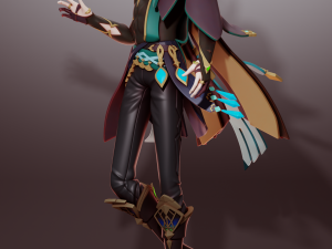 Alhaitham Genshin Impact 3D-Druckmodell