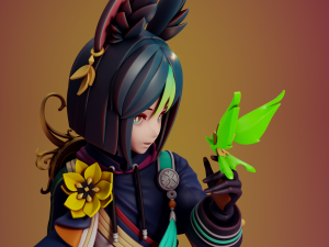 Tighnari 2 Genshin Impact 3D Print Model