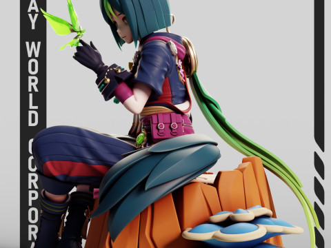 Tighnari 2 Genshin Impact Modelo de impresión 3D