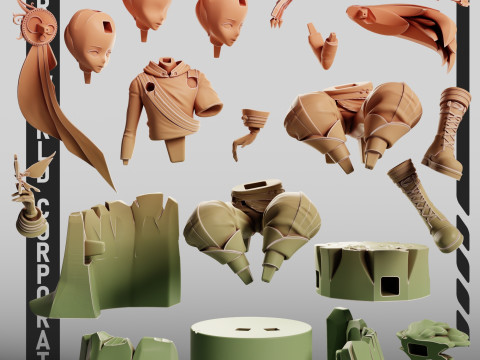 Tighnari 2 Genshin Impact Modelo de impresión 3D