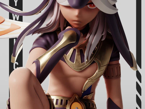 Cyno 2 Genshin Impact 3D Print Model