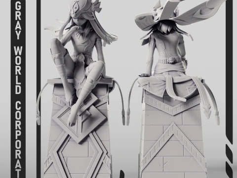 Cyno 2 Genshin Impact 3D Print Model