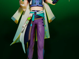 Байчжу Геншин Импакт 3D Принт Модель