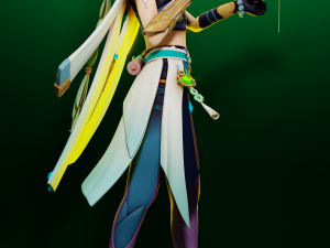 Baizhu Genshin Impact 3D 프린트 모델