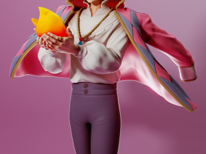 Howl Jenkins Pendragon Howls Moving Castle Modelo de Impressão 3D