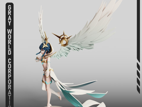 Venti Ancient God Genshin Impact 3D 打印模型