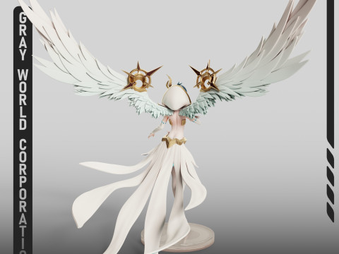 Venti Ancient God Genshin Impact 3D 打印模型