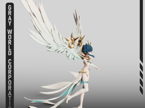 Venti Ancient God Genshin Impact 3D 打印模型