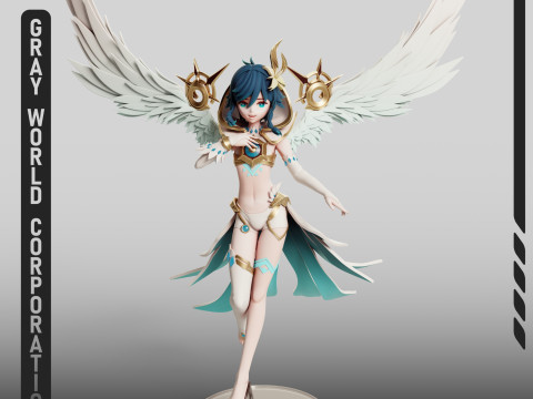 Venti Ancient God Genshin Impact 3D 打印模型