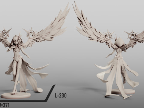 Venti Ancient God Genshin Impact 3D 打印模型