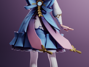 Kamisato Ayaka Springbloom Missive Genshin Impact 3D-printmodel