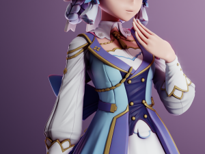 Kamisato Ayaka Springbloom Missive Genshin Impact 3D-printmodel