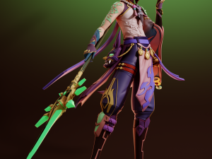 Xiao Genshin Impact Modelo de impresión 3D