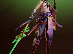 Xiao Genshin Impact 3D Print Model