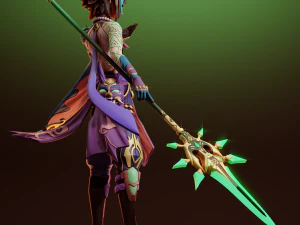 Xiao Genshin Impact 3D Print Model