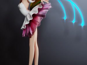 Tutu Princess Tutu 3D Print Model