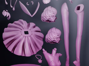 Tutu Princess Tutu 3D Print Model