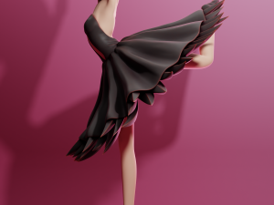 Rue Princess Tutu Modelo de Impressão 3D