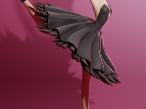Rue Princess Tutu Modelo de Impressão 3D