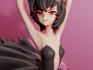 Rue Princess Tutu Modelo de Impressão 3D