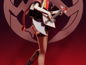 Xinyan Genshin Impact Modelo de impresión 3D