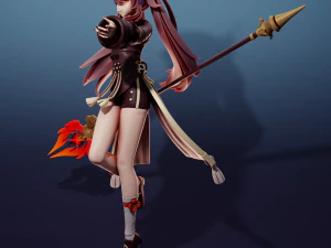 Hu Tao Genshin Impact 3D Print Model